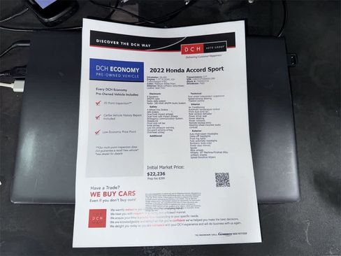 Used 2022 Honda Accord Sport image 13