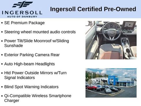 Used 2024 Toyota Corolla SE w/ SE Premium Package FWD image 10
