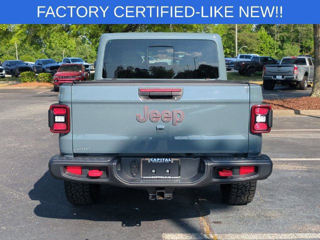 Certified 2025 Jeep Gladiator Rubicon w/ Convenience Group AWD/4WD image 4