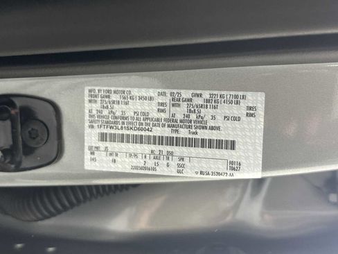 Used 2025 Ford F150 XLT w/ Equipment Group 302A MID AWD/4WD image 73