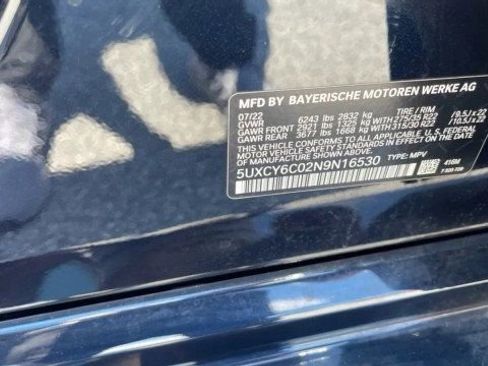 Used 2022 BMW X6 xDrive40i w/ Executive Package AWD/4WD image 17