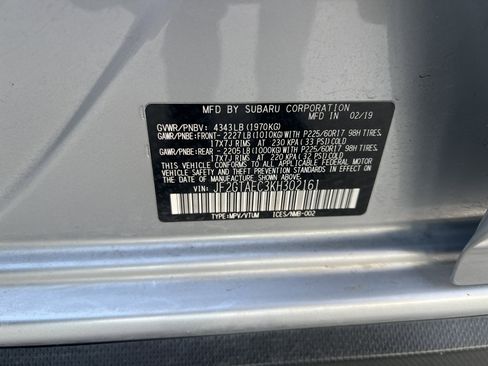 Used 2019 Subaru Crosstrek 2.0i Premium image 32