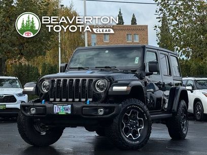 Used 2023 Jeep Wrangler Unlimited Rubicon 4xe w/ Steel Bumper Group