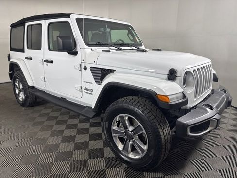 Used 2022 Jeep Wrangler Unlimited Sahara w/ Cold Weather Group image 1