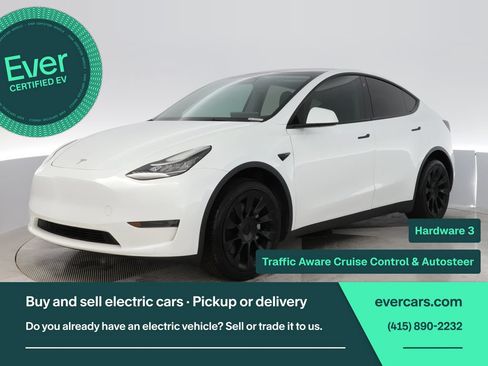 Used 2023 Tesla Model Y Long Range AWD/4WD image 1