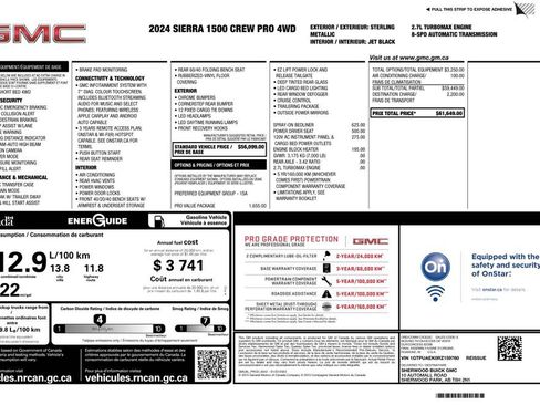 Used 2024 GMC Sierra 1500 Pro w/ Pro Value Package image 4