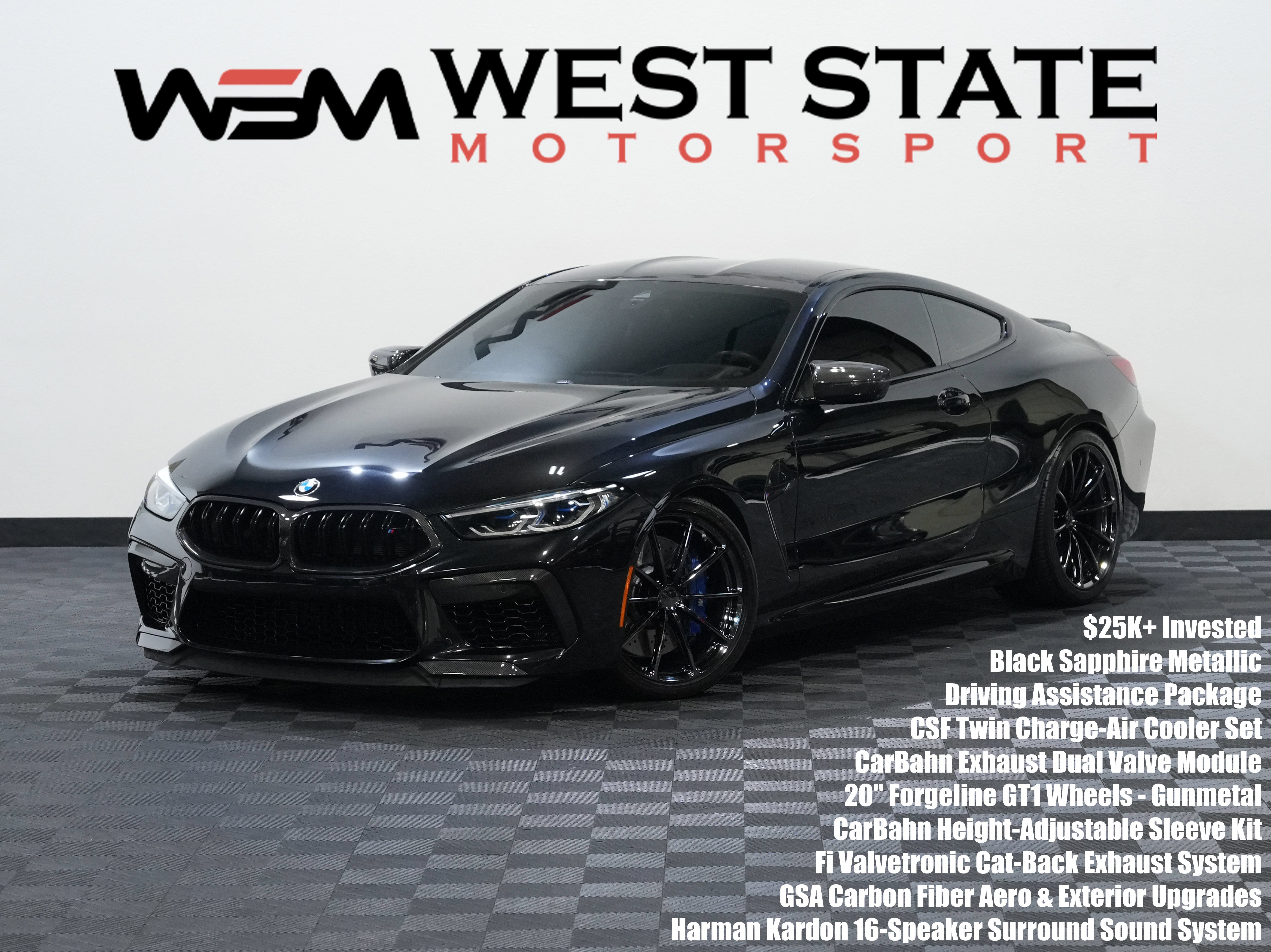 Used 2020 BMW M8 Coupe w/ Driving Assistance Package AWD/4WD image 1
