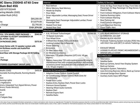 Used 2026 GMC Sierra 2500 AT4X AWD/4WD image 12