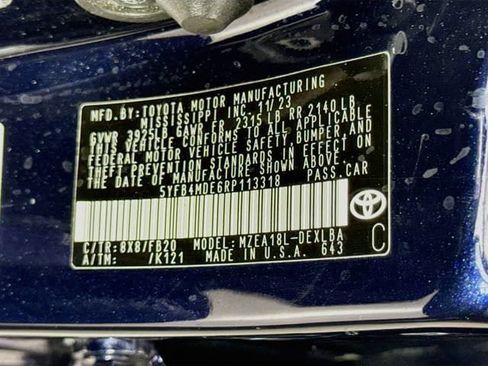 Certified 2024 Toyota Corolla LE FWD image 31