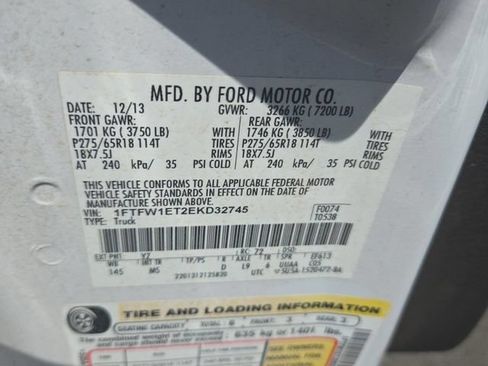 Used 2014 Ford F150 XLT w/ Equipment Group 302A Luxury AWD/4WD image 12