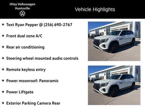 Certified 2025 Volkswagen Atlas Peak Edition SE image 6