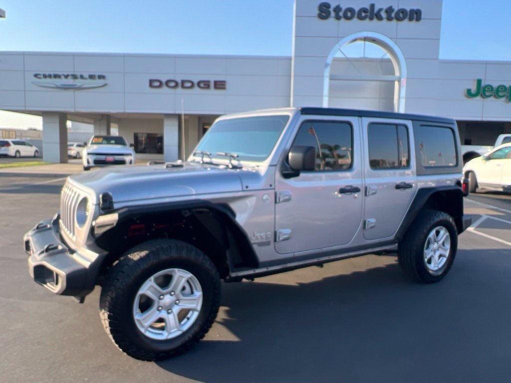 Used 2020 Jeep Wrangler Unlimited Sport S AWD/4WD image 1