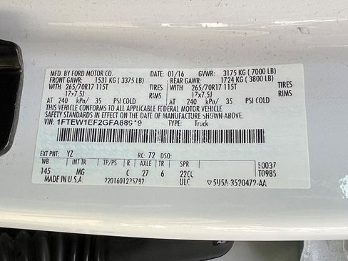 Used 2016 Ford F150 XLT image 29