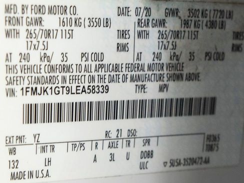 Used 2020 Ford Expedition Max XL image 24