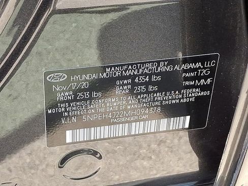 Used 2021 Hyundai Sonata Limited w/ Winter Weather Package FWD image 26