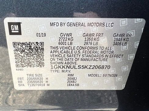 Used 2019 GMC Acadia SLT w/ Black Edition image 18