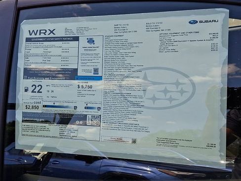 New 2026 Subaru WRX Premium AWD/4WD image 22
