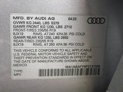 Used 2023 Audi Q5 2.0T Premium w/ Convenience Package AWD/4WD image 51