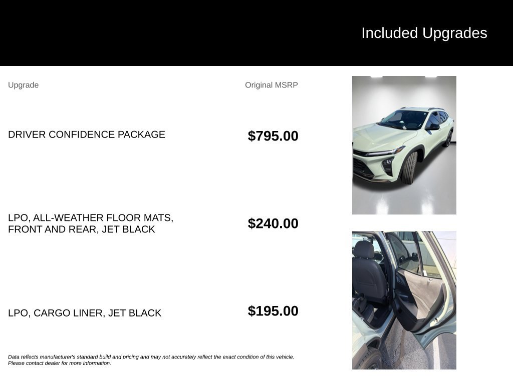 Used 2025 Chevrolet Trax ACTIV w/ Driver Confidence Package FWD image 7