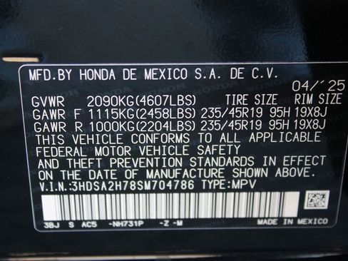 Certified 2025 Acura ADX A-Spec image 54