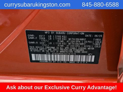Used 2025 Subaru Crosstrek 2.5i Wilderness w/ Wilderness Package AWD/4WD image 13