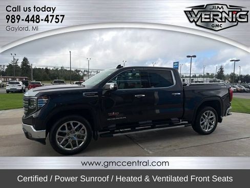 Certified 2023 GMC Sierra 1500 SLT w/ SLT Premium Package AWD/4WD image 1