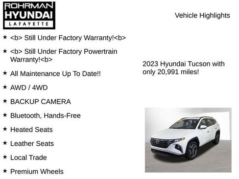 Used 2023 Hyundai Tucson SEL w/ Convenience Package image 8
