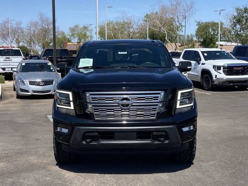 Used 2021 Nissan Titan Platinum Reserve w/ Moonroof Package AWD/4WD image 3