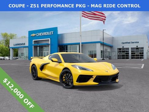 New 2026 Chevrolet Corvette Stingray 2D Coupe w/ Z51 Performance Package image 1