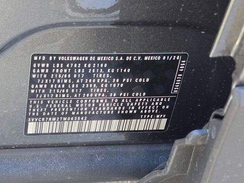 New 2026 Volkswagen Tiguan S FWD image 14