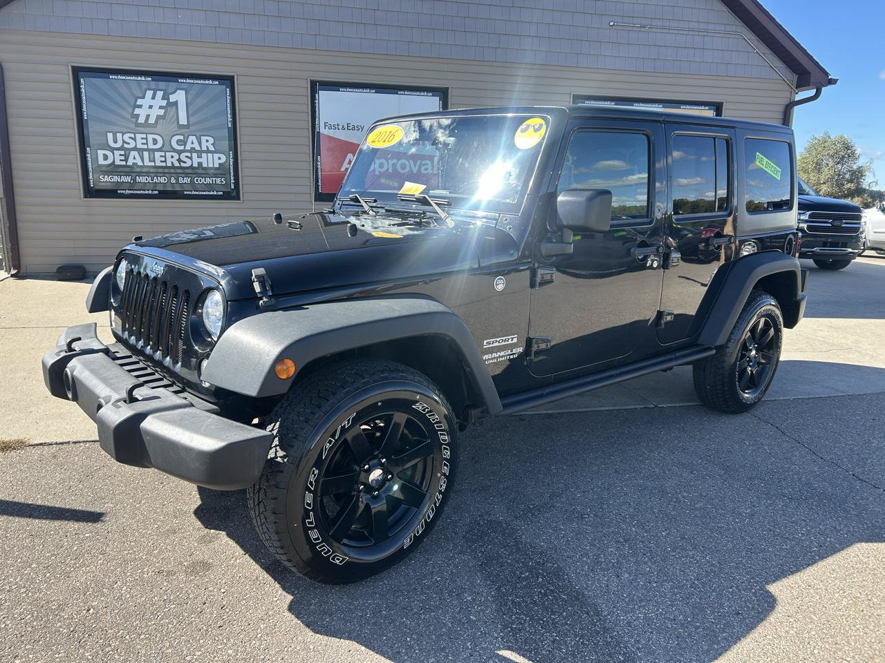 Used 2016 Jeep Wrangler Unlimited Sport w/ Quick Order Package 24S AWD/4WD image 1