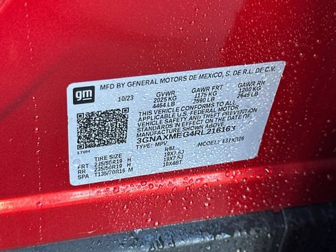 Used 2024 Chevrolet Equinox RS w/ RS Leather Package image 56