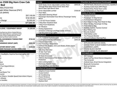 New 2026 RAM 2500 Big Horn AWD/4WD image 6