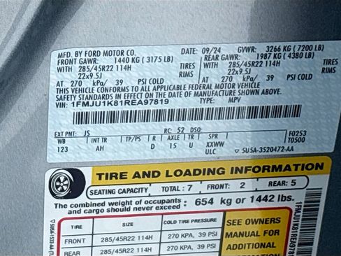 Used 2024 Ford Expedition Limited RWD image 34