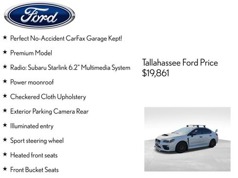 Used 2016 Subaru WRX Premium AWD/4WD image 4