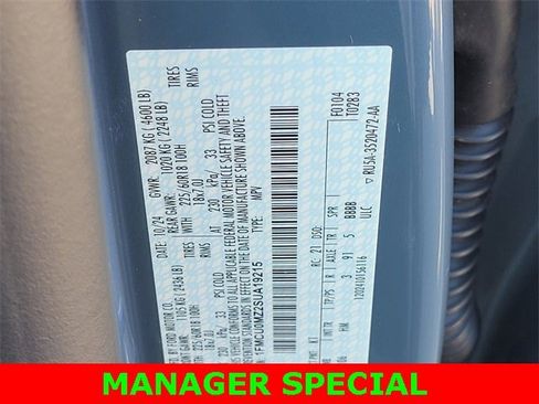 New 2025 Ford Escape ST-Line w/ Equipment Group 301A image 50