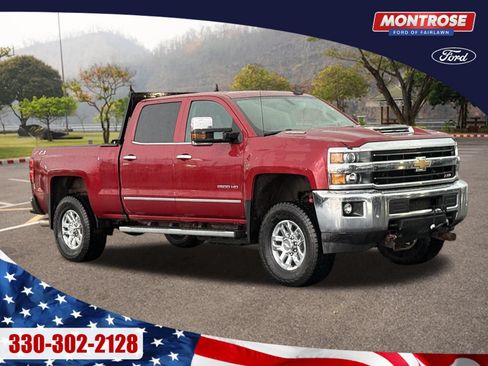Used 2019 Chevrolet Silverado 2500 LTZ w/ Duramax Plus Package AWD/4WD image 1