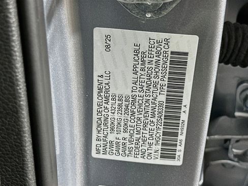 Used 2025 Honda Accord LX image 12