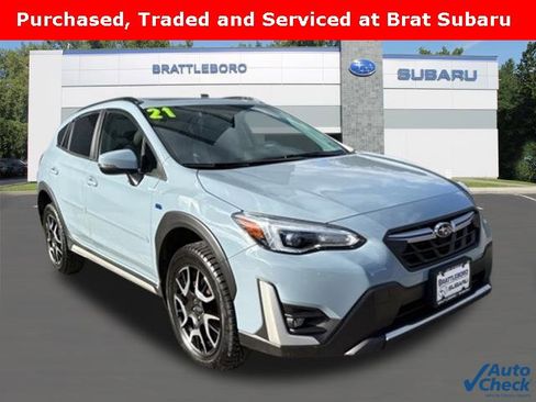 Used 2021 Subaru Crosstrek Hybrid w/ Moonroof Package w/Navigation image 1