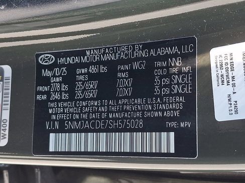 Certified 2025 Hyundai Tucson SE AWD/4WD image 26