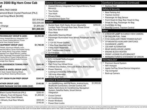 Used 2022 RAM 3500 Big Horn w/ Towing Technology Group B AWD/4WD image 17