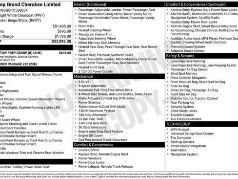 Used 2023 Jeep Grand Cherokee Limited w/ Trailer Tow Prep Group (B) image 15