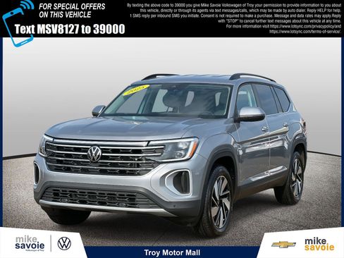 Used 2025 Volkswagen Atlas SE AWD/4WD image 1