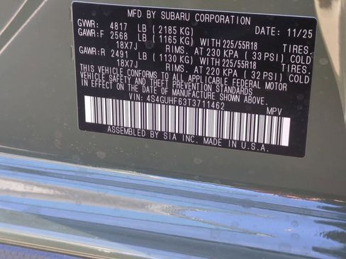 New 2026 Subaru Crosstrek 2.5i Sport image 33