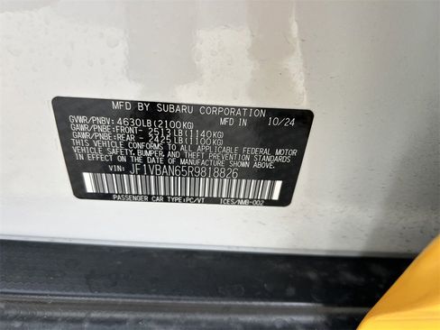 Used 2024 Subaru WRX Limited image 10