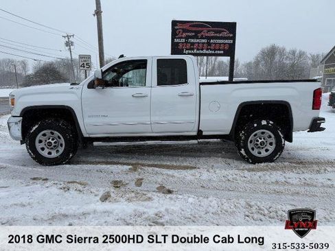 Used 2018 GMC Sierra 2500 SLT w/ Snow Plow Prep Package image 2