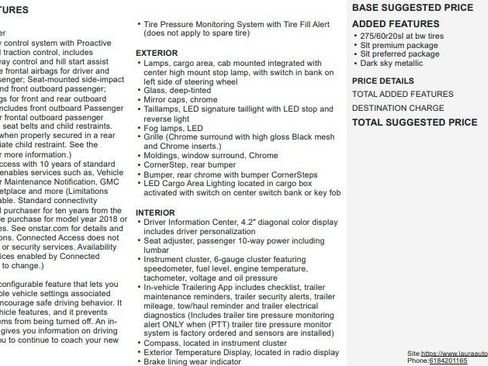 Used 2019 GMC Sierra 1500 SLT w/ SLT Premium Package image 2