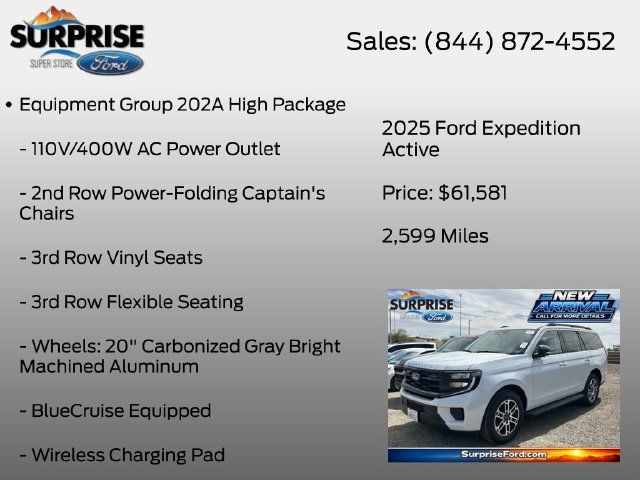 Used 2025 Ford Expedition Active AWD/4WD image 7