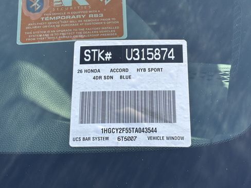 Used 2026 Honda Accord Sport image 31