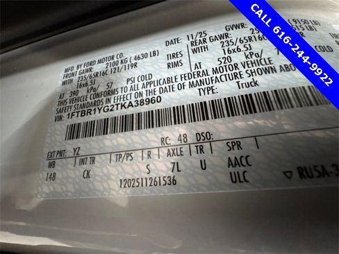 New 2026 Ford Transit 250 Low Roof image 27